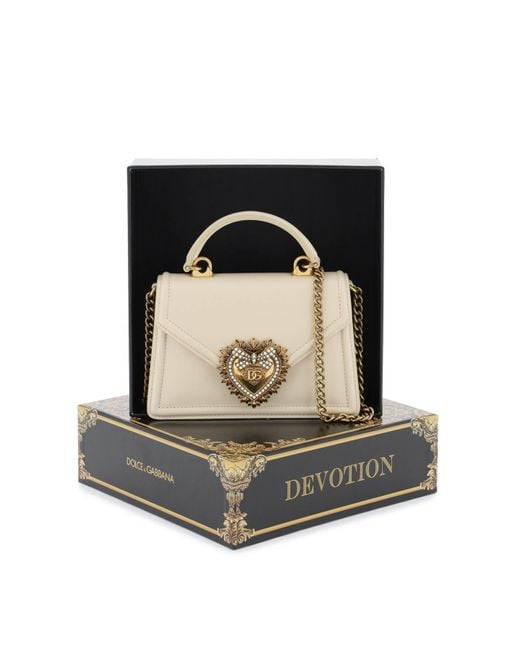 Devotion Small Handsbag Dolce & Gabbana en coloris Natural