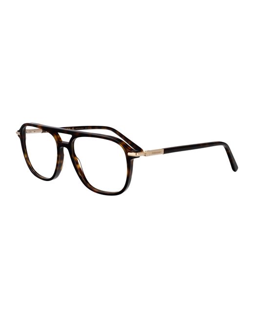 Ferragamo Black Acetate Glasses