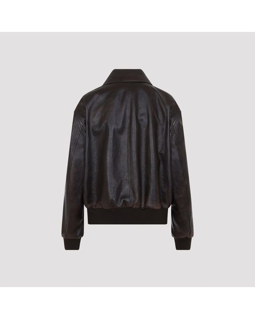 Prada Black Leather Jacket