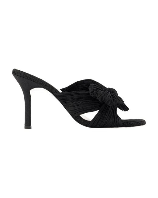 Loeffler Randall Claudia Sandalen Zwart Leer in het Black