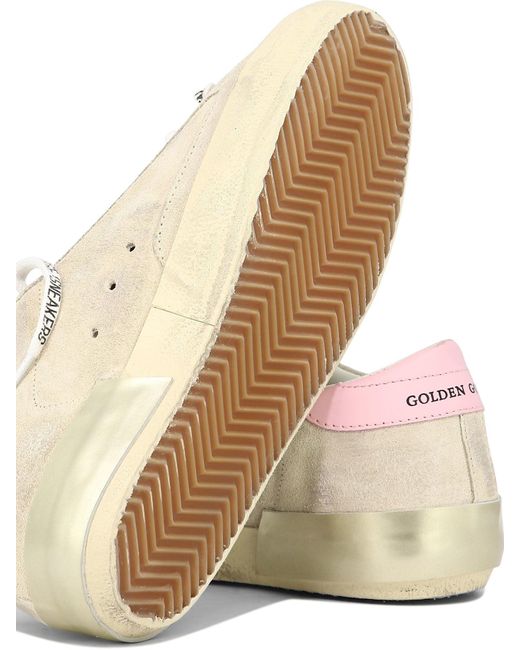 Golden Goose Deluxe Brand "super Star" Sneakers in het Natural