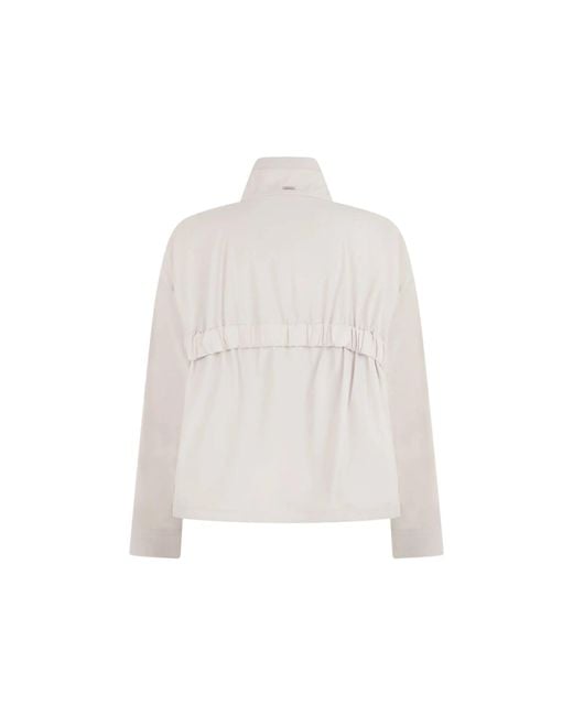 Herno White Lightweight Jacket