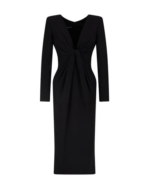 Emporio Armani Black Dresses