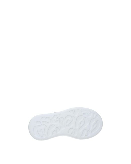 McQueen White Idee Regalo Sneakers Kids Donna Pelle Bianco/Multicolore