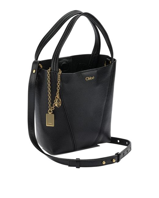 Chloé Black "Spin" Small Handbag