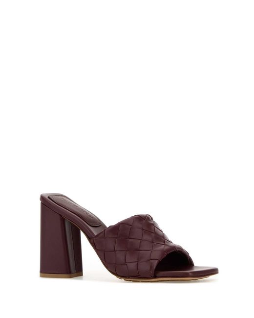 Bottega Veneta Brown Slip On Heels