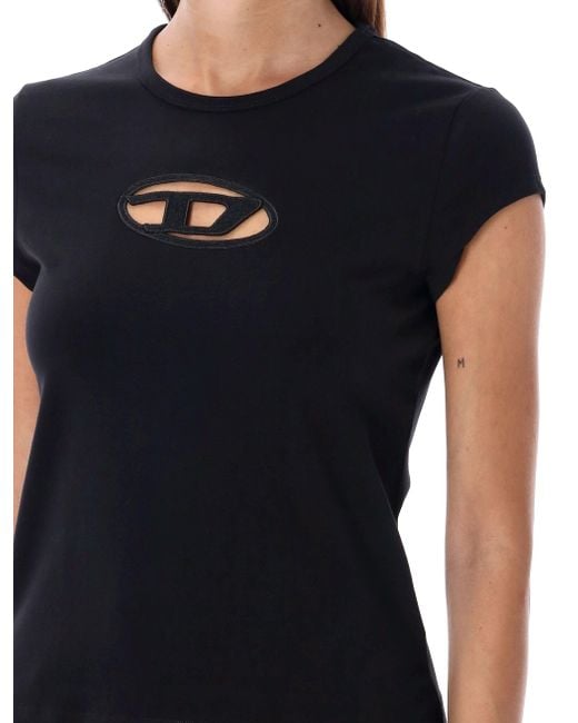 DIESEL Black T -Shirts und Polos schwarz