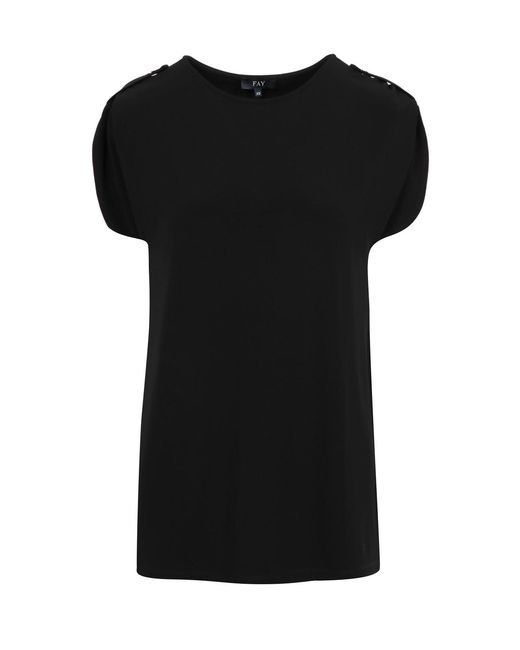 Chemises noires Fay en coloris Black