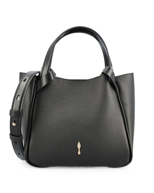 Christian Louboutin Black Bettina Mini Leather Tote