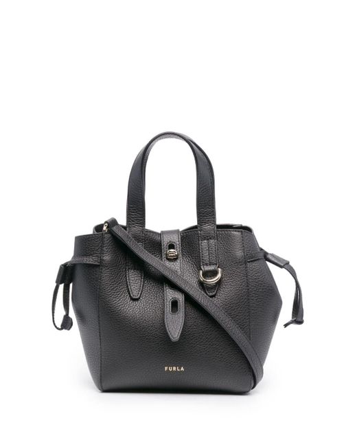 Furla Black Net Mini Tote for men