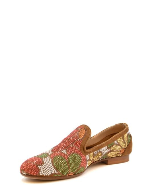 BELLE VIE Brown Moccasins