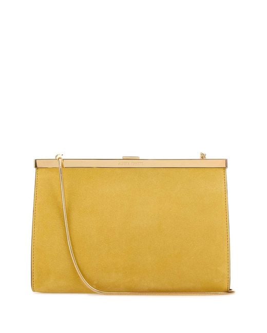 Alberta Ferretti Yellow Pochette