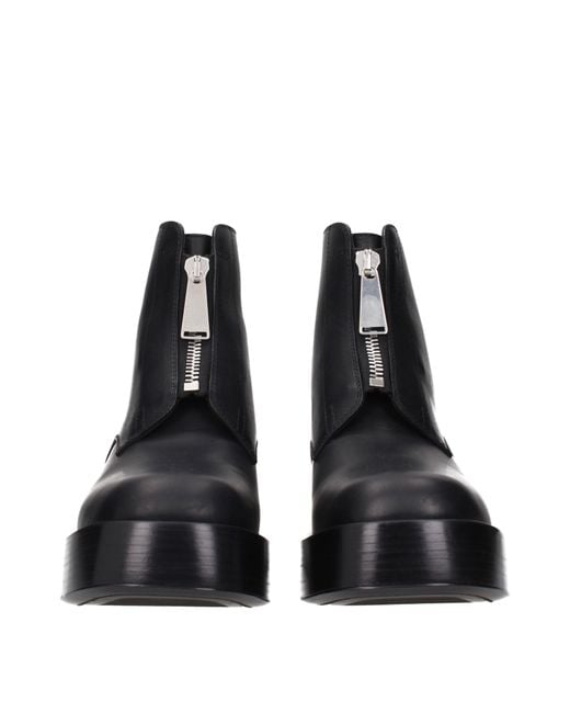 Bottega Veneta Black Ankle Boots Leather