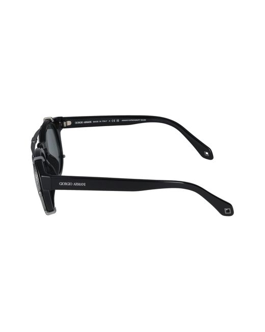 0AR8190U Gafas de sol Hombres Giorgio Armani de color Black