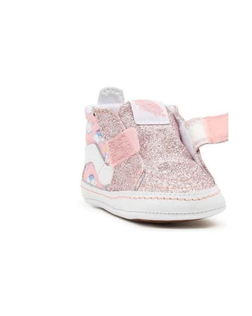 Vans White Sneaker With Glitter