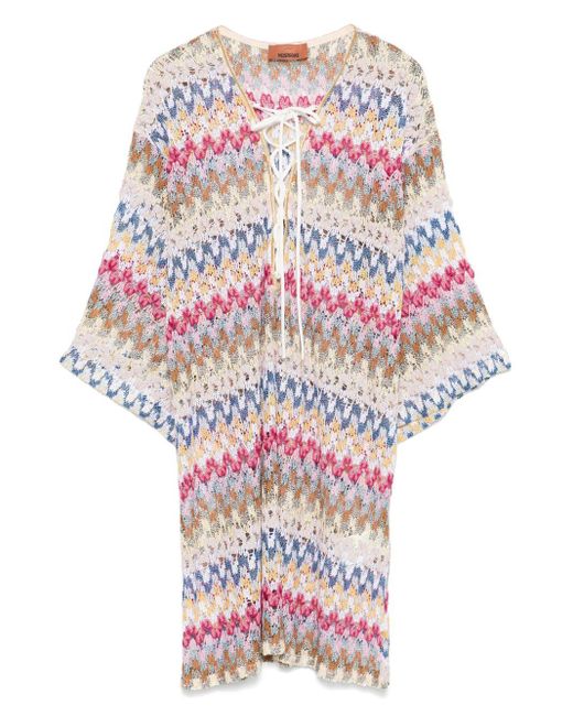 Missoni Short Kaftan in het White
