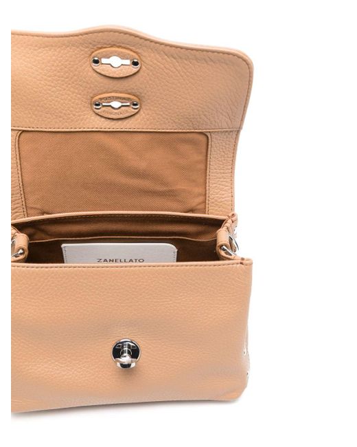 Zanellato Natural Postina Daily Baby Leather Handbag