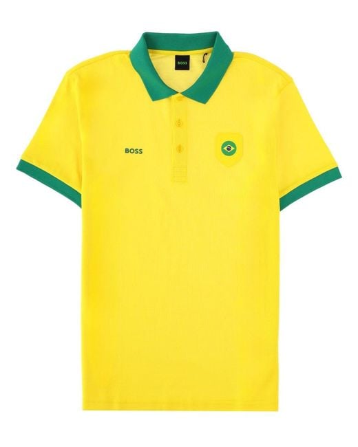 Boss Yellow Polo "Paddy"