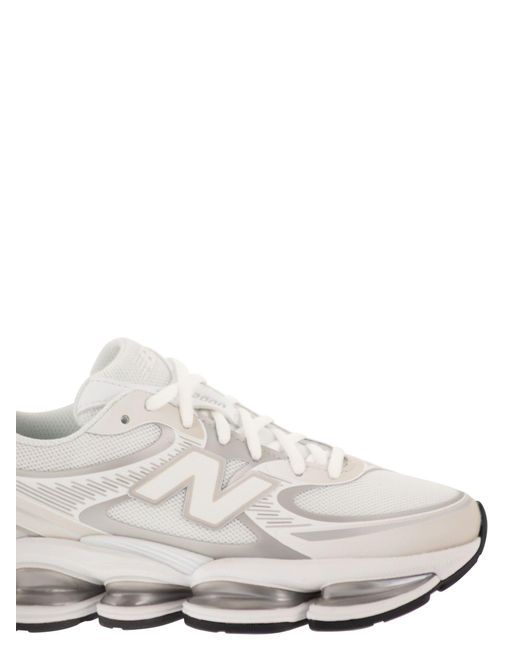 New Balance White Abzorb 2000 Sneakers