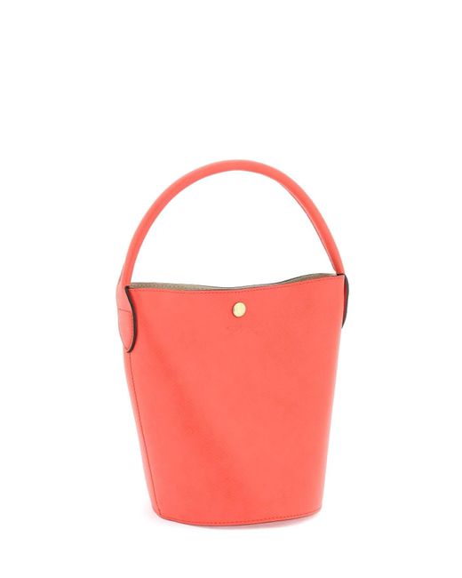 Longchamp Pink Épure S Bucket -Tasche