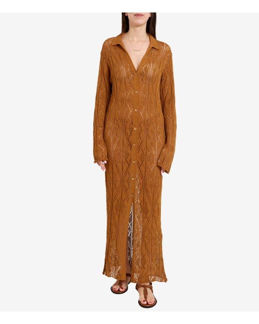 Semicouture Brown Dresses