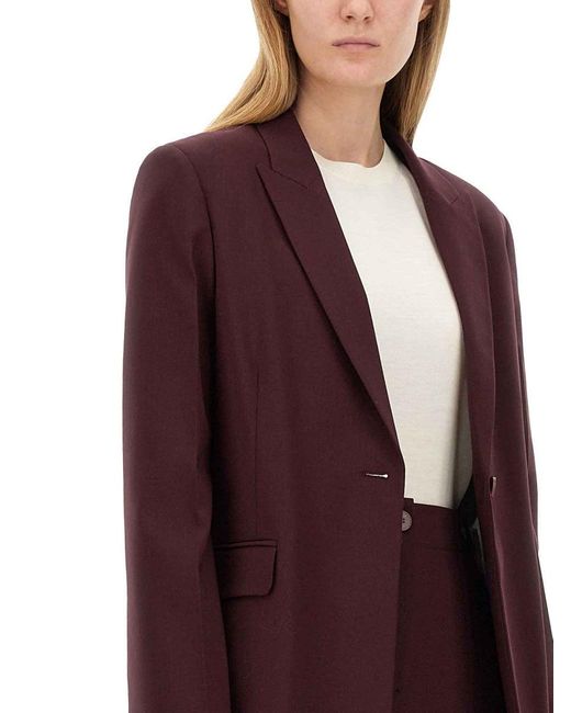 Alysi Purple Tailored Jacket