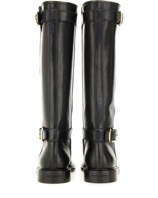 Givenchy Black Chic Flat Boot For
