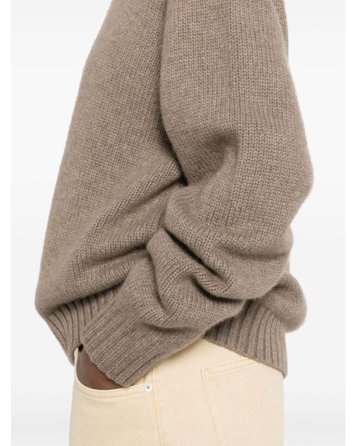 Khaite Mae Cashmere Jumper in het Natural