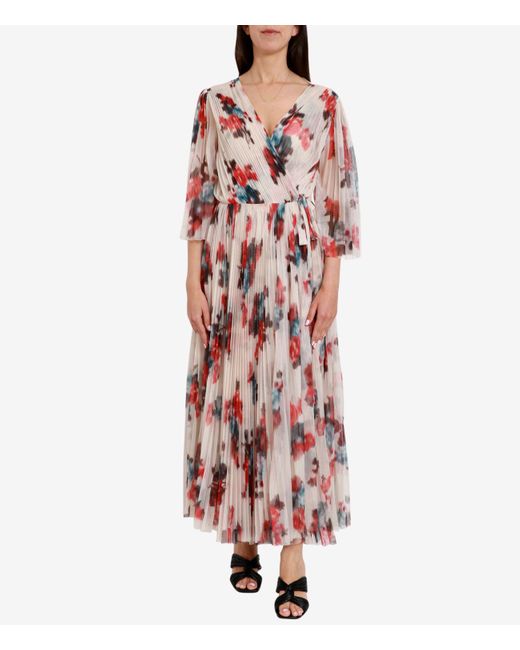 PHILOSOPHY BY LORENZO SERAFINI Red Dresses Multi Colour