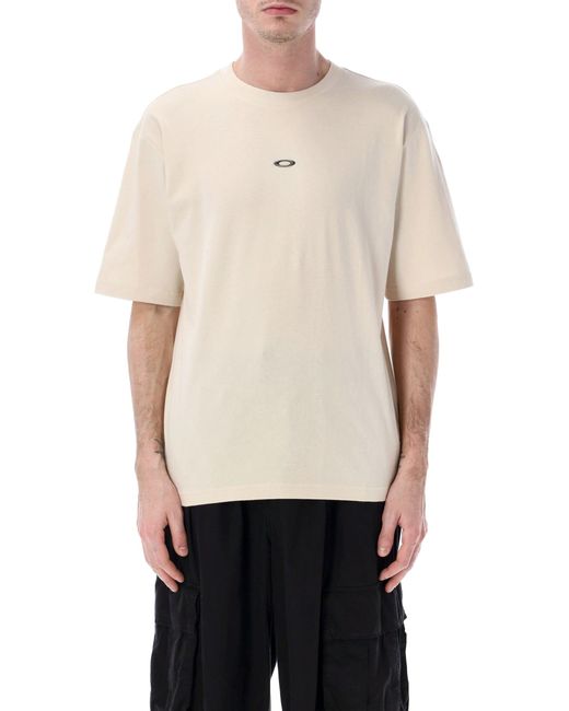 Oakley White Metal Rise Boxy T-Shirt for men