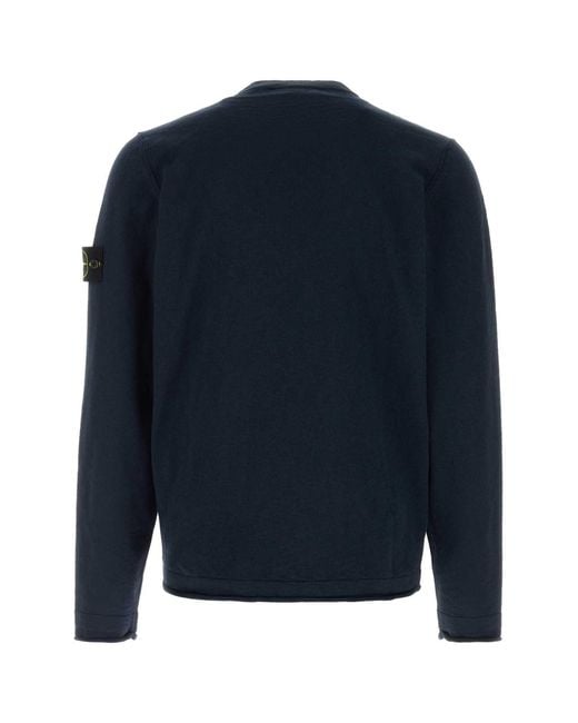 Stone Island Blue Knitwear for men