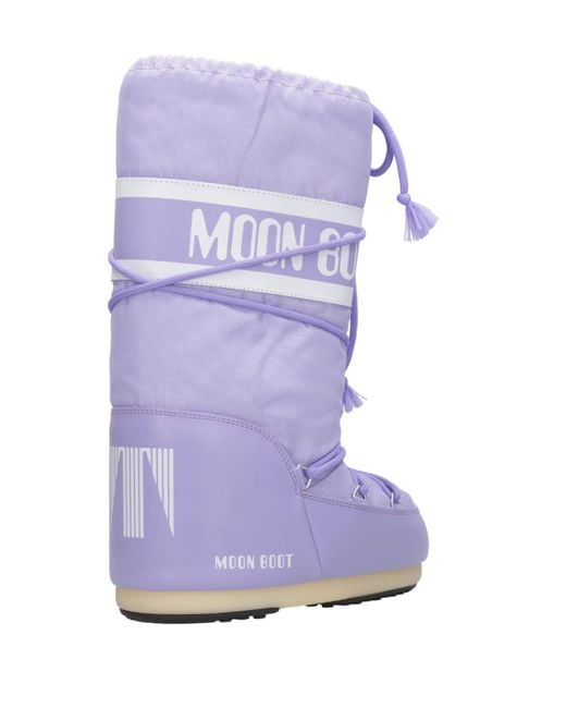Moon Boot Purple Boots