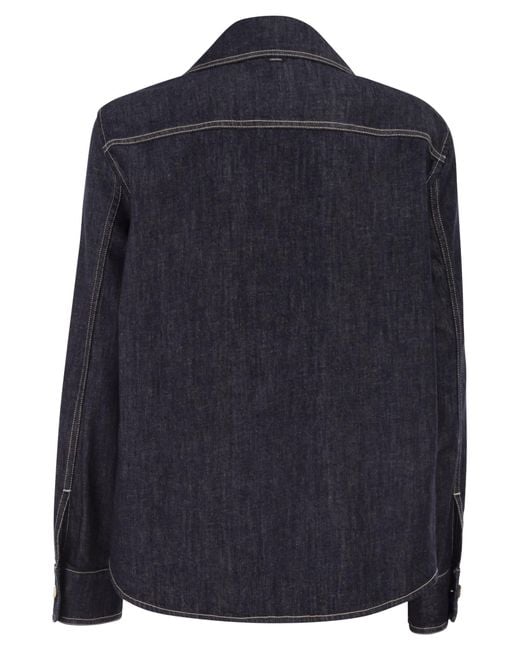 Max Mara Blue Smmenfasi