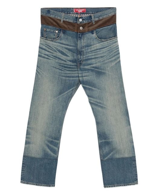 Junya Watanabe Blue X Levis Cotton Jeans for men