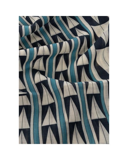 Lanvin Blue Wollschal