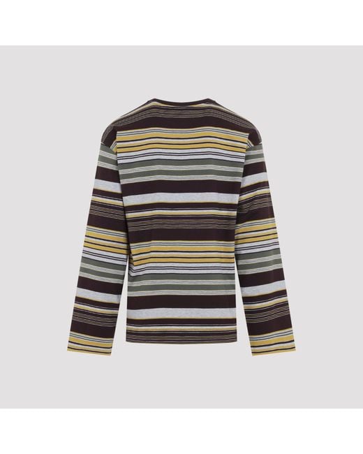 Dries Van Noten Black Hember T Shirt
