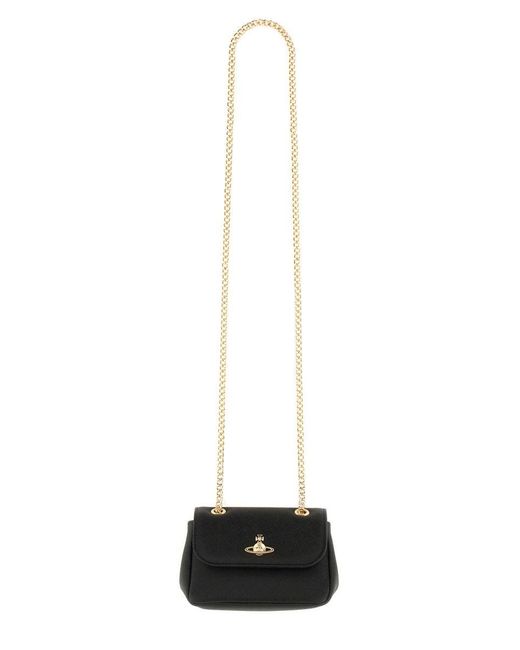 Vivienne Westwood White Small Bag With Chain