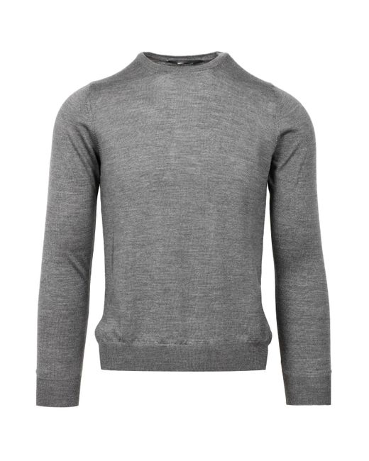 Tagliatore Gray Sweaters for men