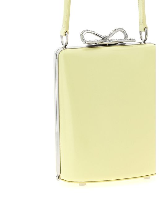 Self-Portrait Yellow Self -Porträt -Handtasche 'gelbe Ledertasche'