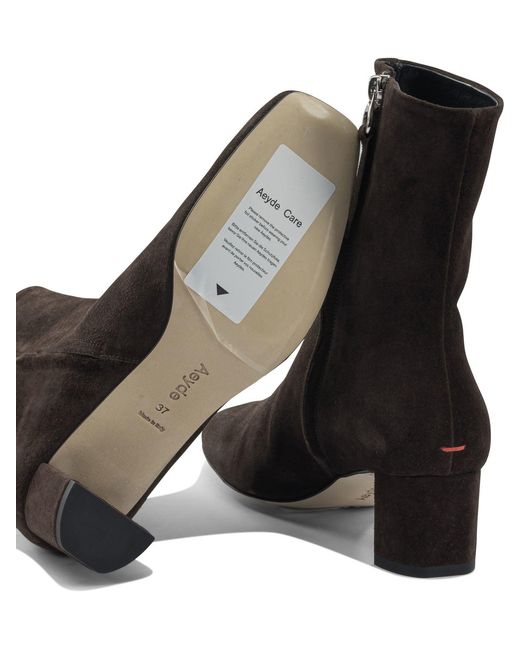 Bottines "Millie" Aeyde en coloris Black