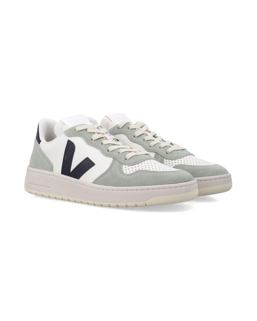 Veja Multicolor V-10 Leather Sneakers