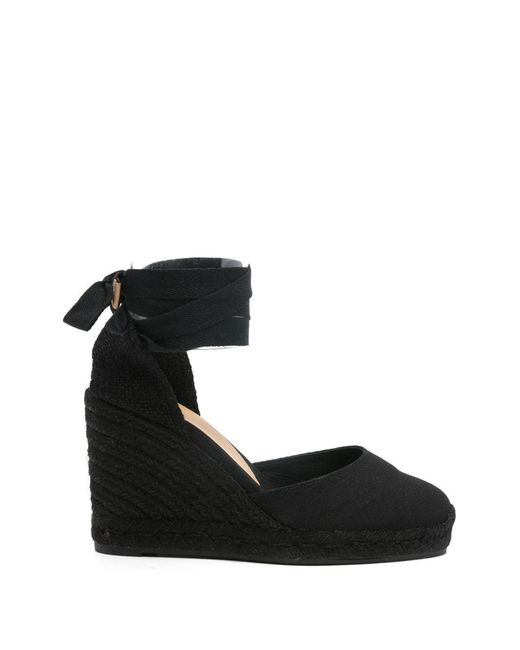 Castaner Black Carina Espadrilles