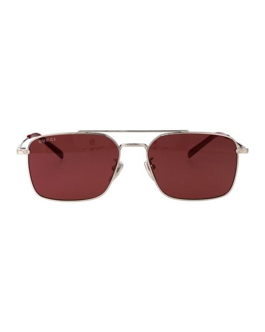 Gucci Red Sunglasses for men