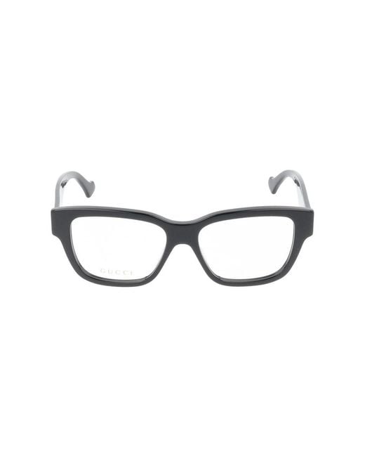 Gucci Black Eyeglasses for men