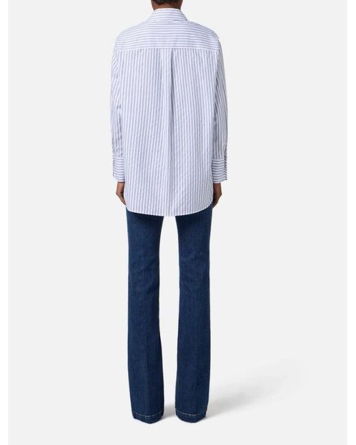 Elisabetta Franchi Blue Shirts