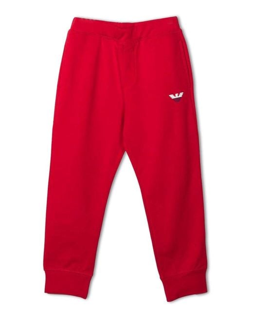 Emporio Armani Red Trouser