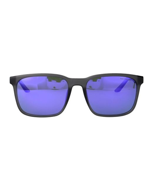 Nike Blue Squared Sunglasses Fd1849 66