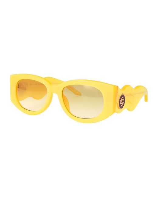 Casablanca Yellow Sunglasses