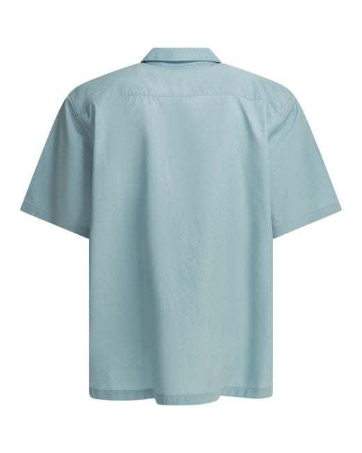 Carhartt Blue "S/S Delray" Shirt for men