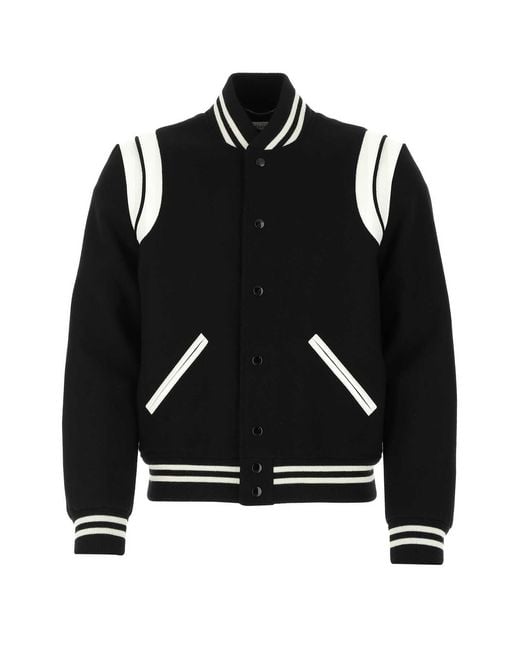 Saint Laurent Black Teddy Jacket for men
